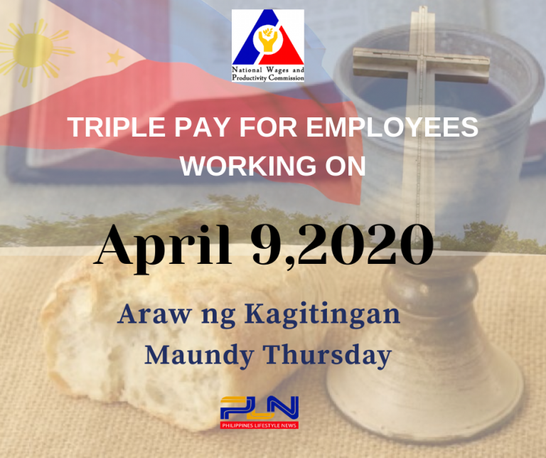 Employees working on April 9 holiday to receive triple pay