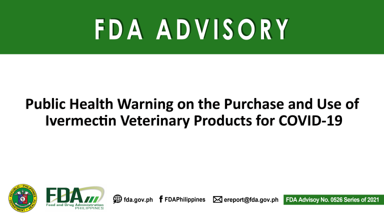 FDA warns against using veterinary product for COVID-19
