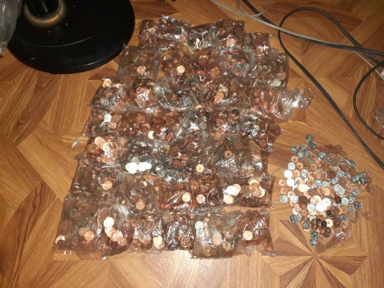 Factory worker paid 5, 10 cent coins for 2 days work