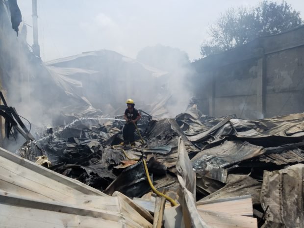 Fire razes down candle factory in Ozamiz City