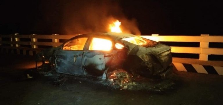 Former Batangas congressman, 2 others killed, burned in car