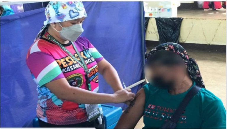 Former NPA rebels vaccinated in Bukidnon