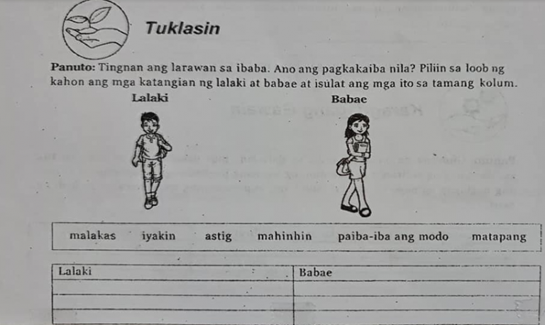Grade 5 student calls out DepEd over 'gender bias' in learning module