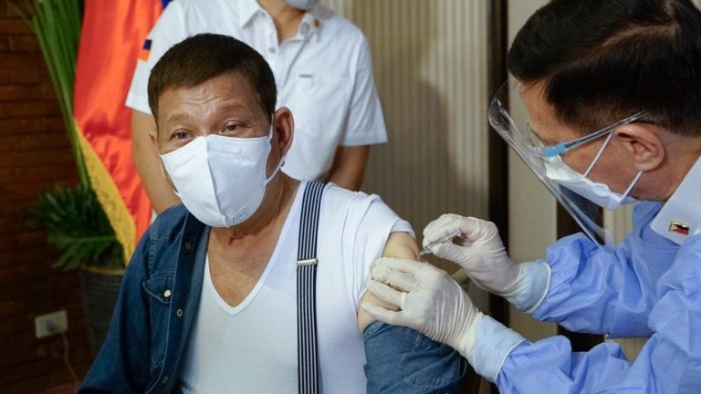 Groups oppose Duterte's statement on unvaccinated applicants