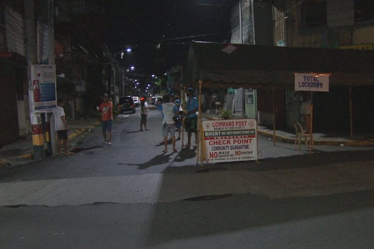 Hard lockdown begins in Barangay 847