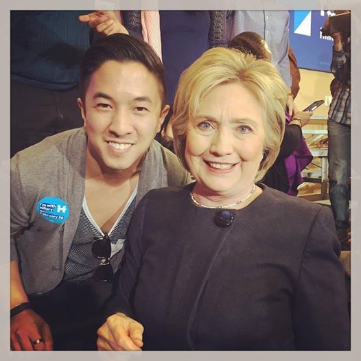 Hillary Clinton and Tengco