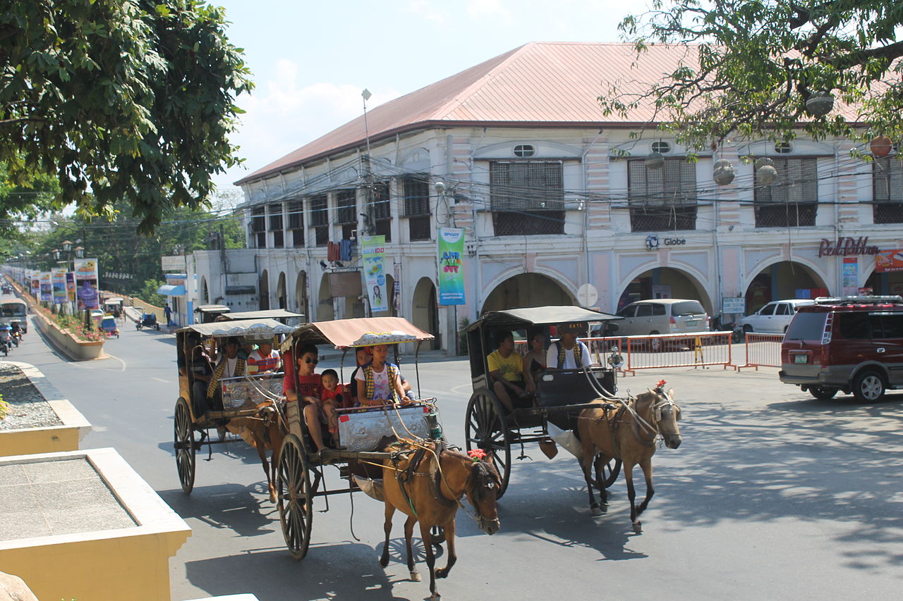 Horse carriages in Vigan City