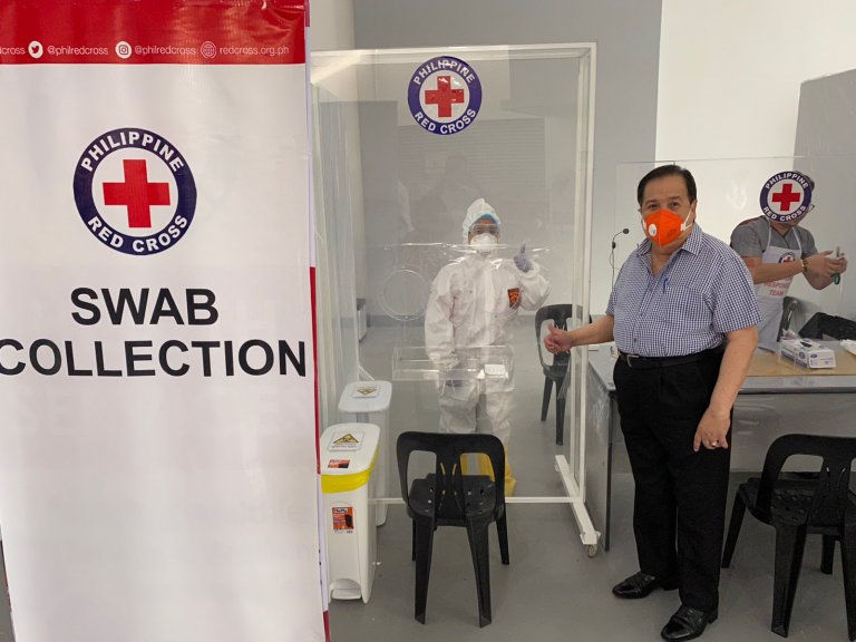 Red Cross testing COVID-19