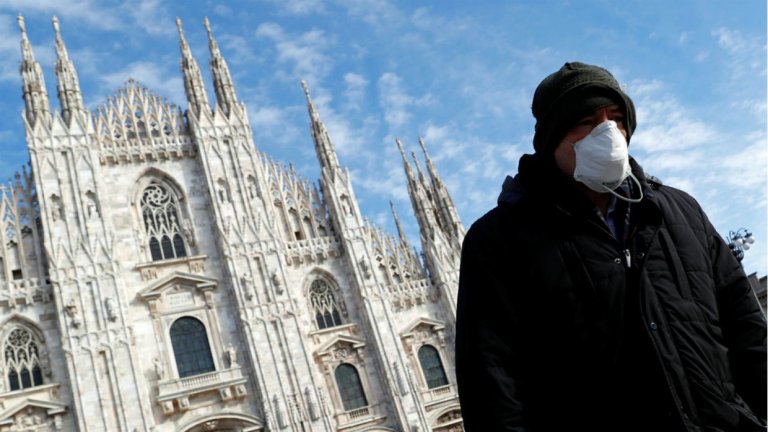 Italy in total lockdown due to coronavirus