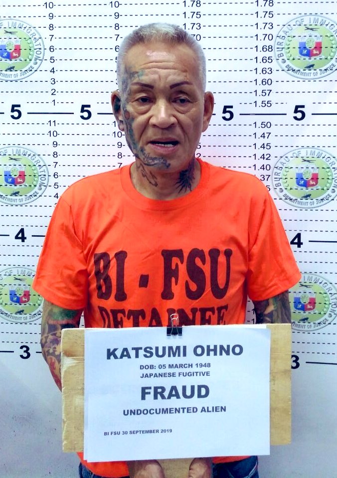 Japanese fugitive, alleged Yakuza member arrested in Pasay