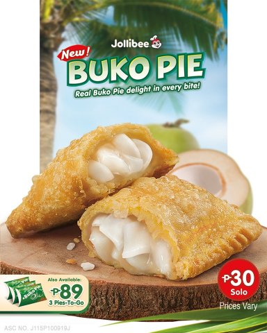 Jollibee now sells buko pie