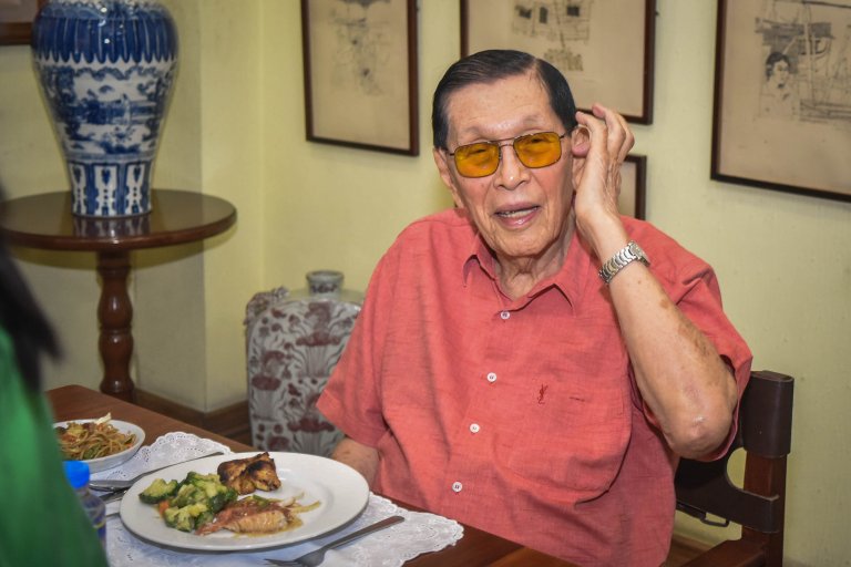 Juan Ponce Enrile celebrates 98th birthday
