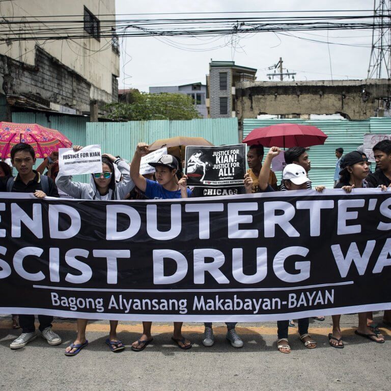 Justice for drug war victims called for in Duterte's last year as president