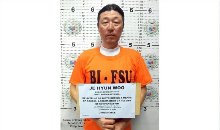 Korean fraudster nabbed in Cavite - BI