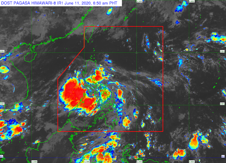 LPA to develop into tropical depression Butchoy today