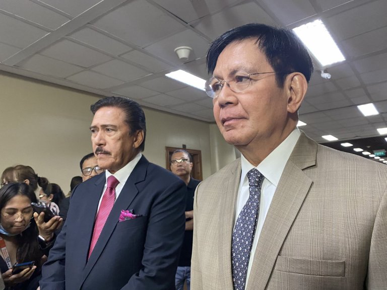 Lacson-Sotto tandem unaffected by Duterte's VP bid