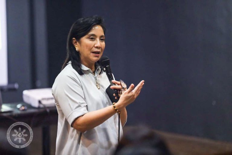 Leni Robredo says Gadgets more sustainable than printed modules