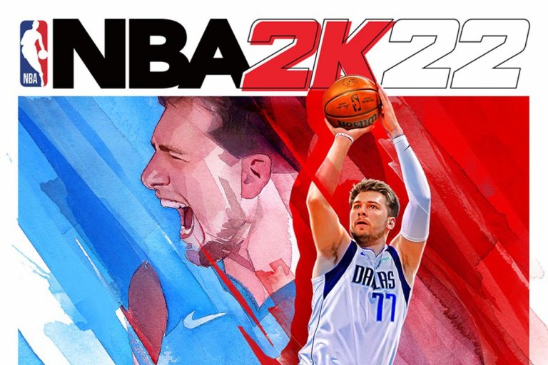 Luka Doncic is NBA 2K22 cover