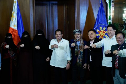 MNLF Misuari meet with Duterte to create peace committee