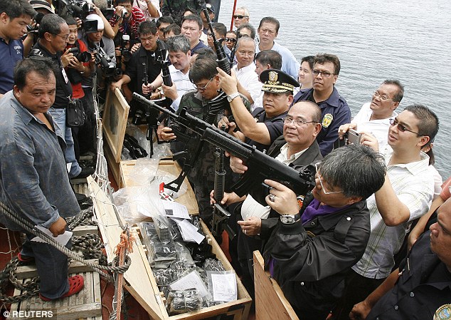 MV Captain Ufuk H8EH seized guns - Reuters, MV Captain Ufuk
