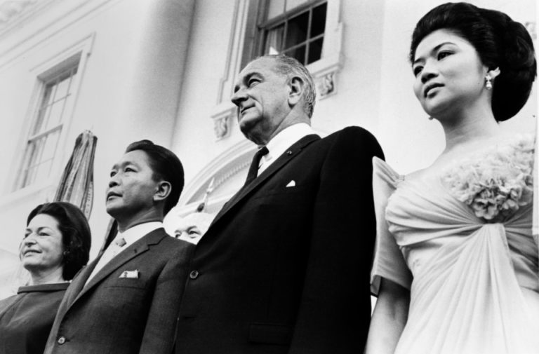 Marcos visit Johnson 1966