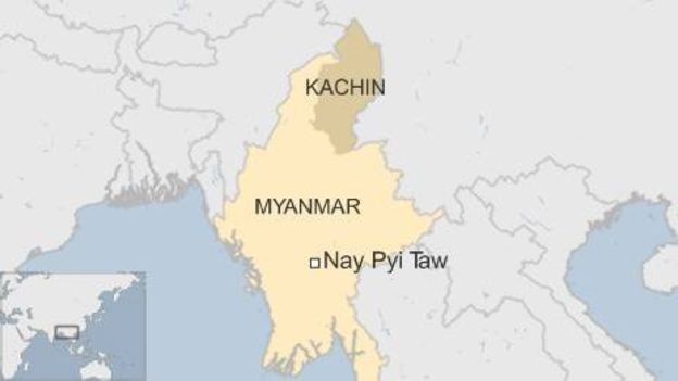 Mayanmar Map