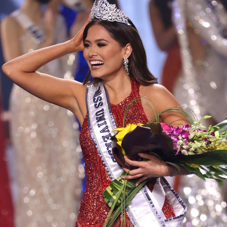 Miss Mexico Andrea Meza in Miss Universe 2020