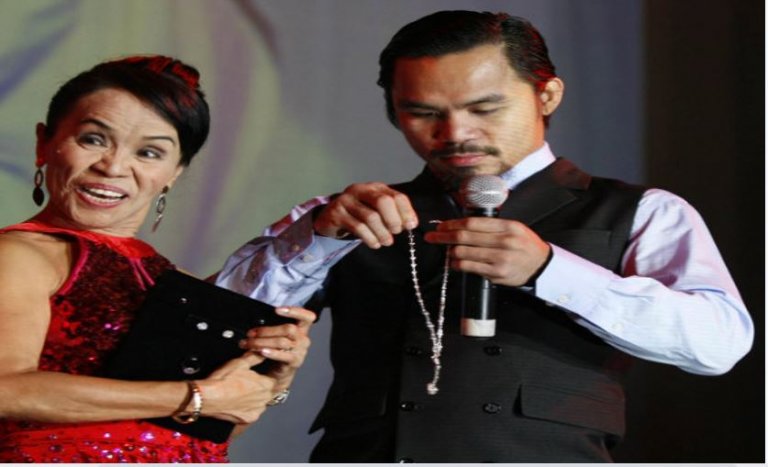 Mommy Dionisia fears Pacquiao will run out of money this election