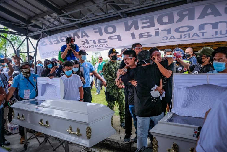Mother and son shot by police in Tarlac laid to rest