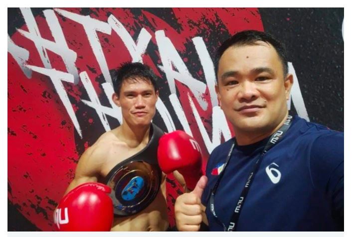 Muay Thai fighter Philip Delarmino and coach stranded in UAE