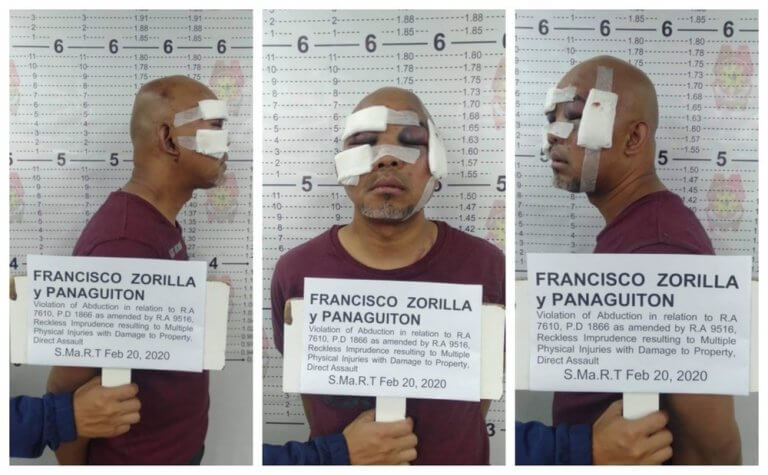 Mug shot suspect raping 12 children Manila