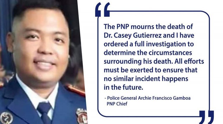 NBI to probe death of PNP doctor