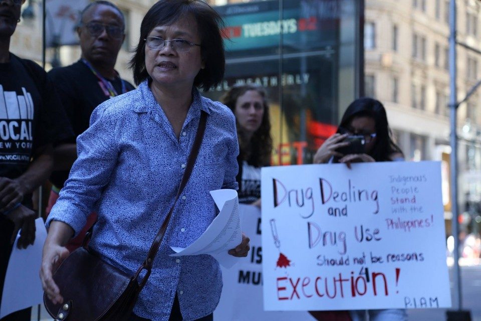 NYC Protest against Duterte