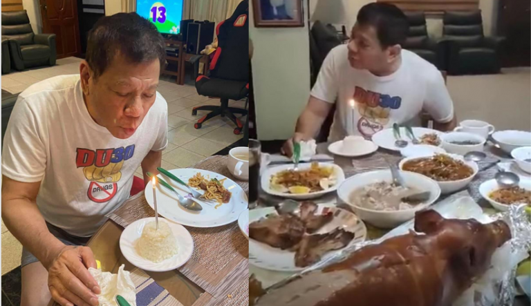Netizens criticize Duterte's simple birthday celebration in Davao City