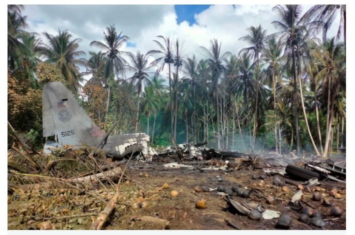 Number of deaths in C-130 plane crash in Sulu now 47