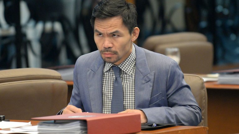 P10-B aid allegedly not distributed by DSWD - Pacquiao