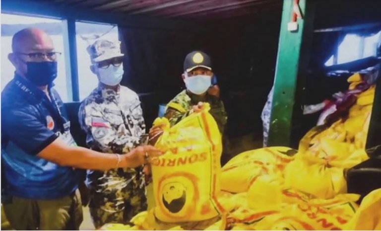 P15 million worth of smuggled rice seized in Tawi-Tawi