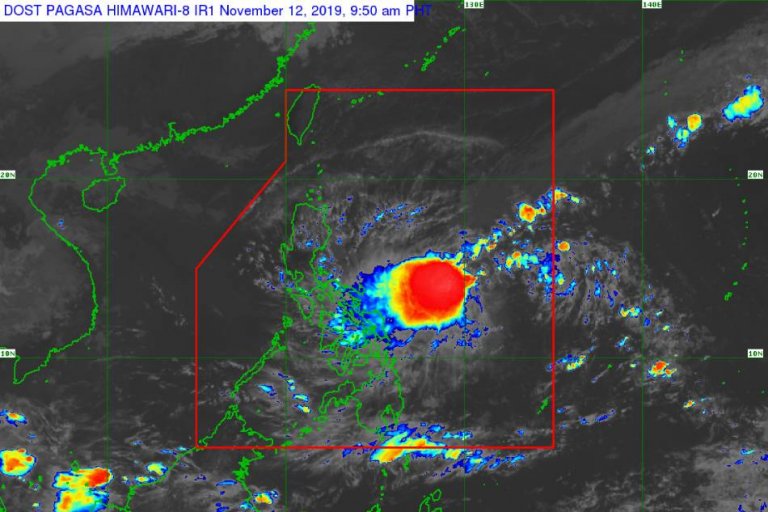 PAGASA weather forecast LPA now Tropical Depression Ramon