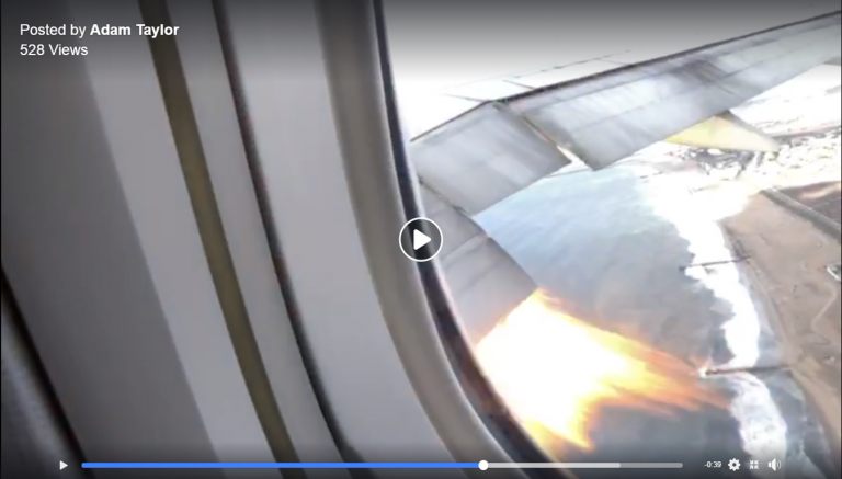 PAL flight emits fire, made emergency landing at LAX