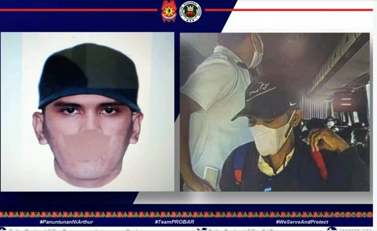 PNP releases sketch of suspect in Maguindanao bus explosion