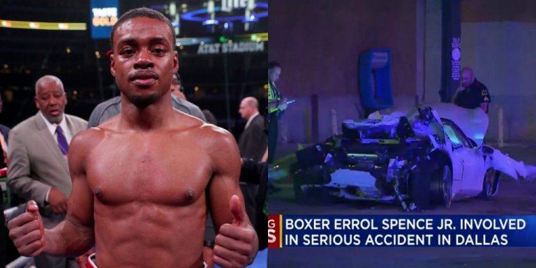 Pacquiao's potential opponent, welterweight champion Errol Spence Jr. hurt in car crash