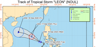 Pagasa update tropical storm Leon