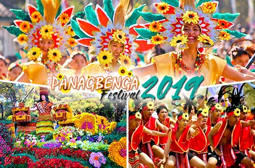 panagbenga festival 2019 poster from Baguio City, Philippines