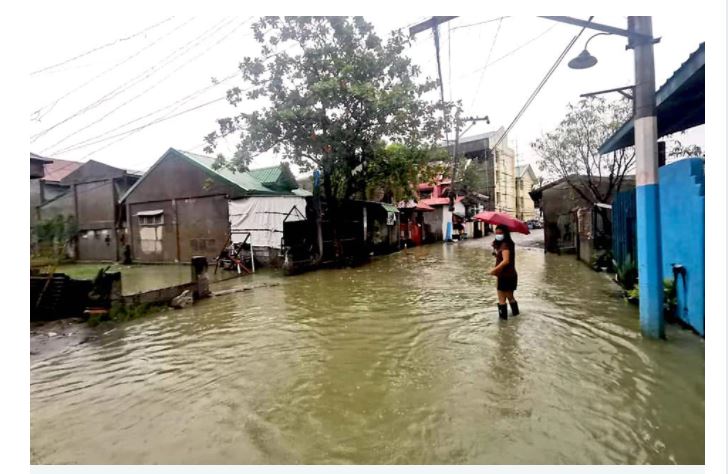 Parts of Bataan and Pampanga flooded due to heavy rains