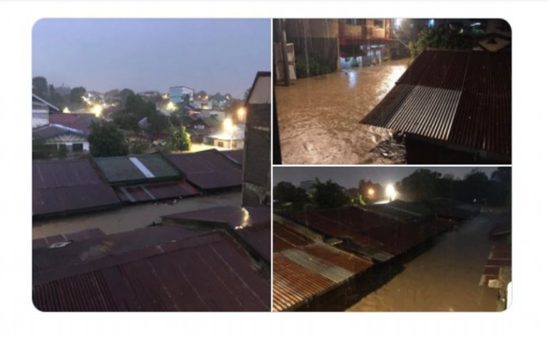 Parts of Davao City flooded due to heavy rains