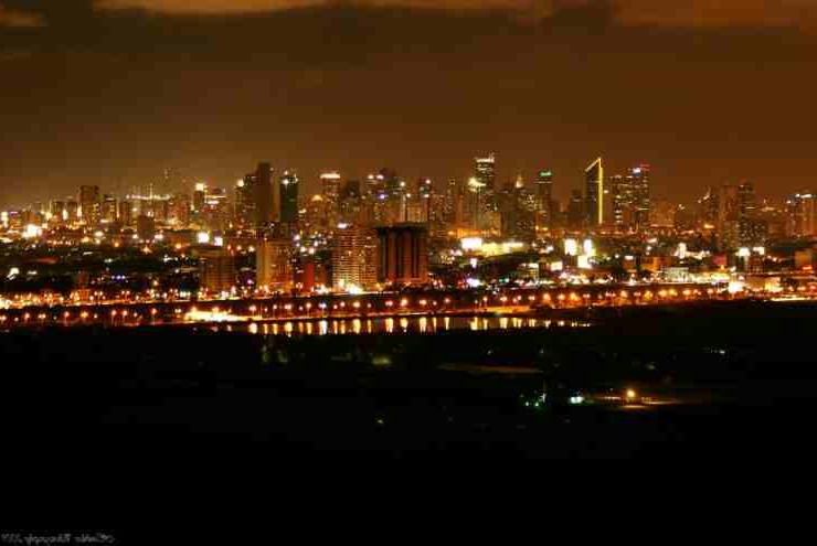 Pasay City, Metro Manila at Night