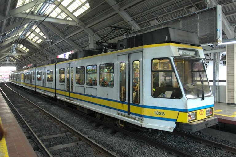 Passenger falls on LRT-1 train tracks