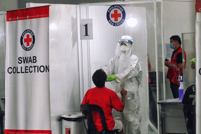 Philippine Red Cross COVID-19 testing