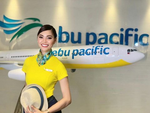 Philippines' first transwoman flight attendant flies with Cebu Pacific