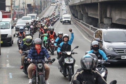 Philippines motorcycle taxis illegal, will be impounded starting next week